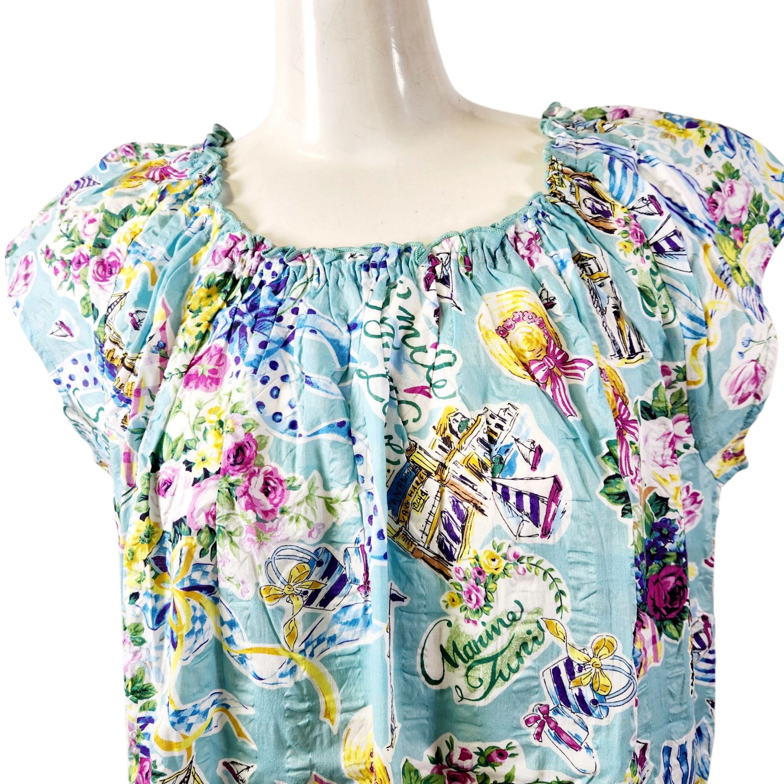 夏物入荷！！ 鴨居羊子 TUNIC 80ローンサッカー・フレンチ