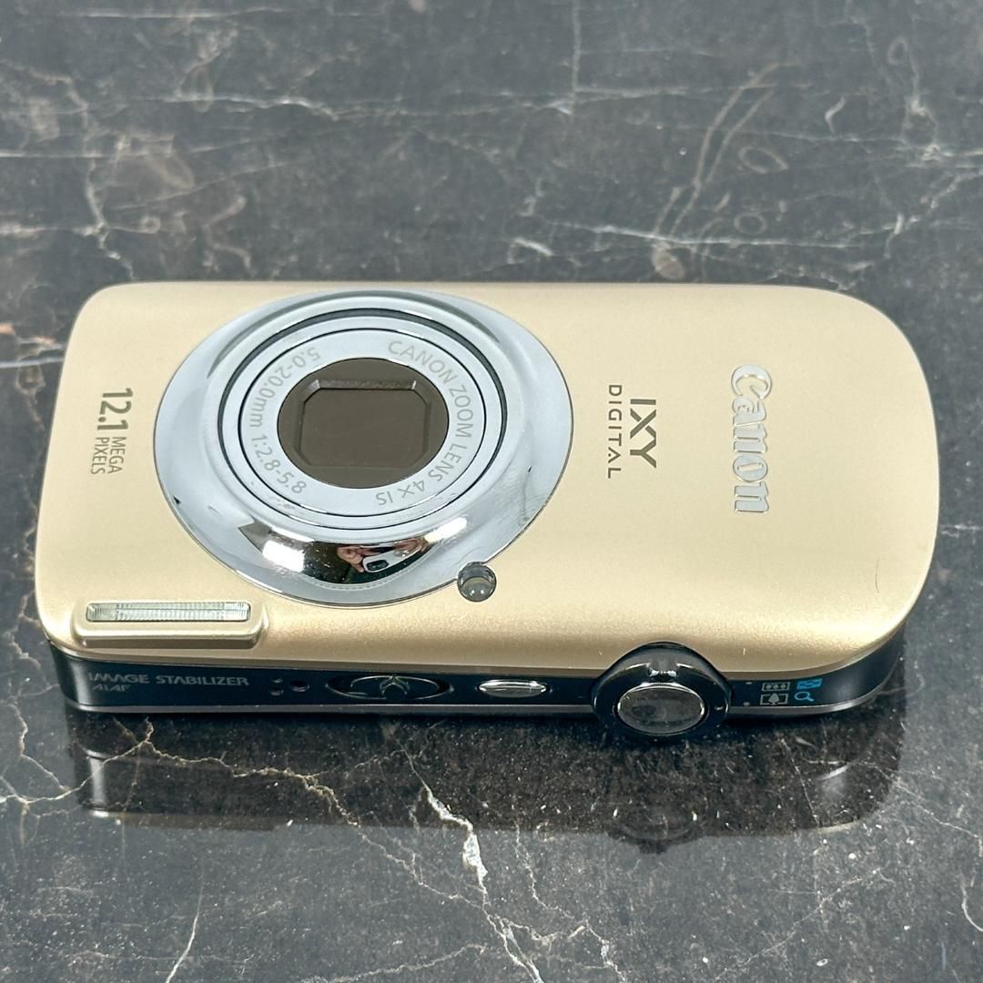 美品】Canon IXY DIGITAL 510 IS ゴールド キャノン デジタルカメラ