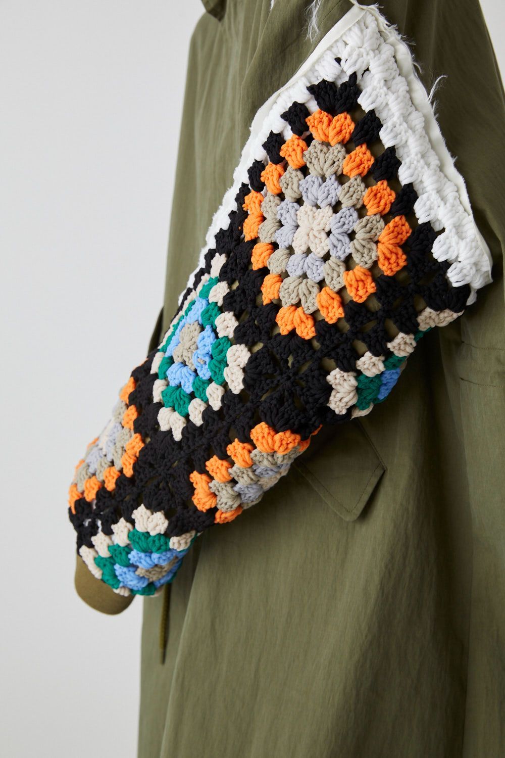 DISCOVERED ディスカバード】CROCHET M-51 COAT KHAKI - メルカリ