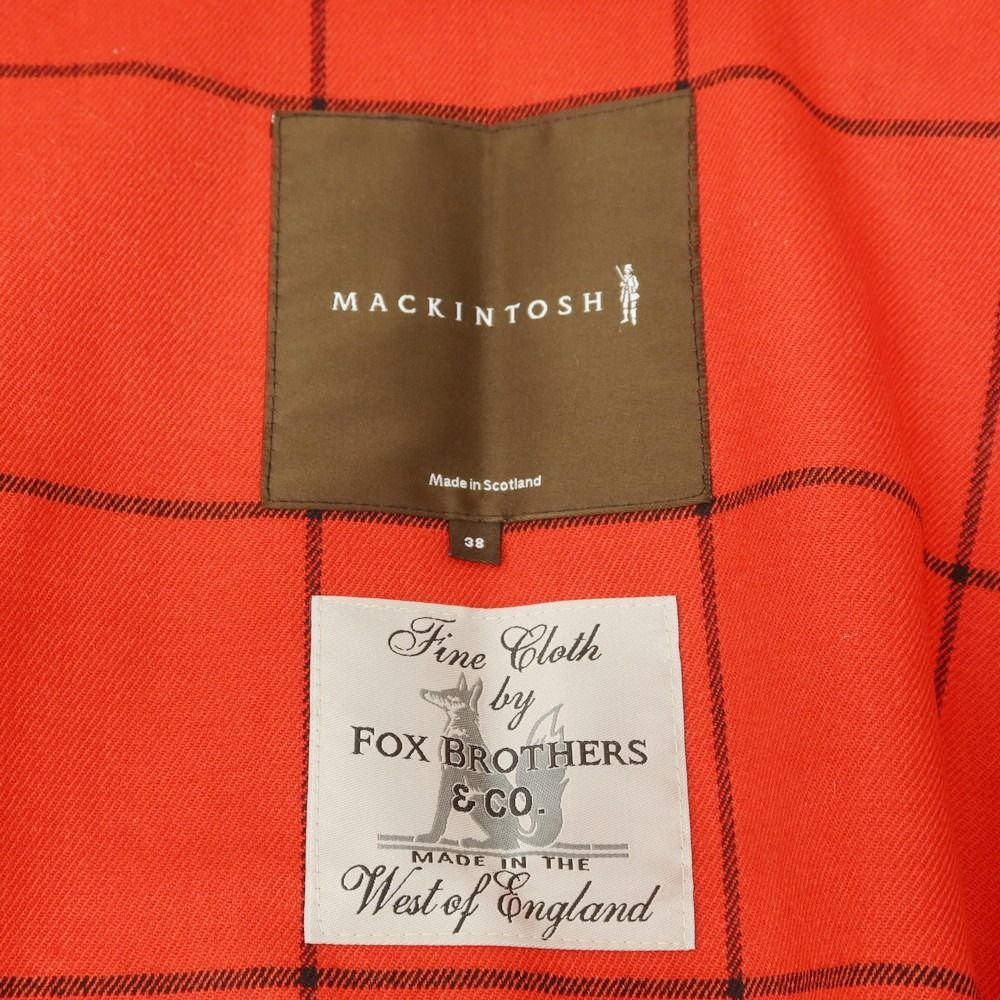中古】マッキントッシュ Mackintosh ウールライナー付き コットン