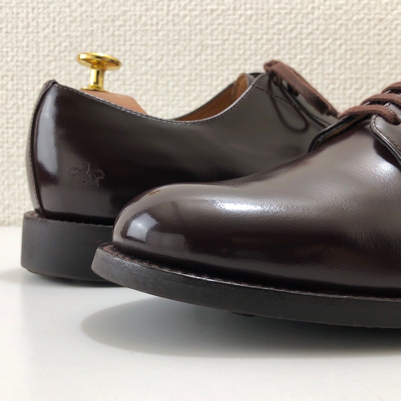 【美品】sanders サンダース ミリタリーオフィサープレーントゥ 1384B 000000009598_H6FBYyY.jpg