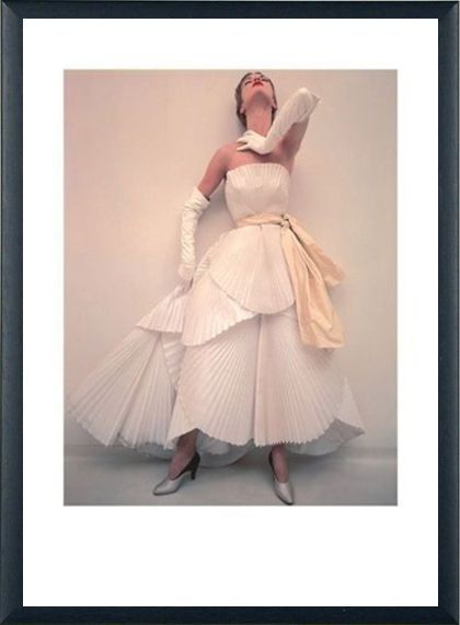 ノーマン パーキンソン作品 British Vogue, May 1950 アートプリント 