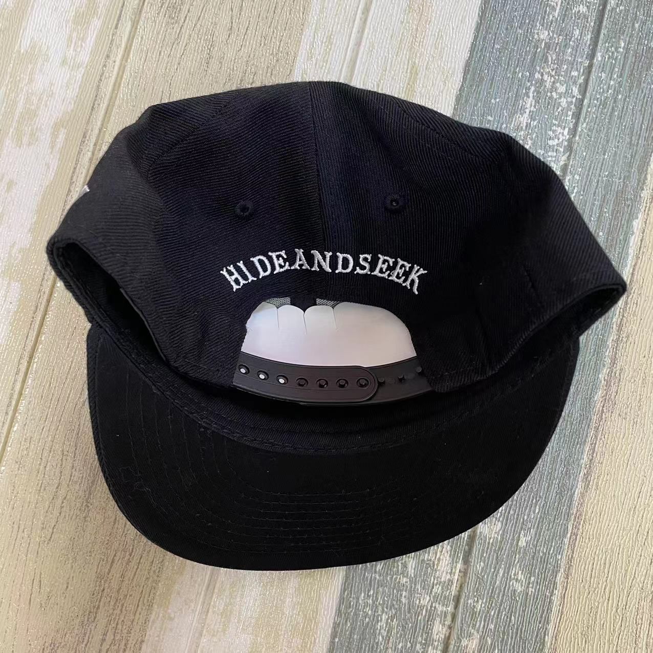 【未使用】TENDERLOIN HIDEANDSEEK NEW ERAキャップ黒 HIDE AND SEEK - ×TENDERLOIN×NEWERA BASEBALL CAP (BLACK