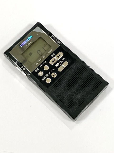 TOSHIBA TY-TPR1 K ブラック TY-TPR1：TV音声/AM/FMラジオ：東芝エルイートレーディング株式会社
