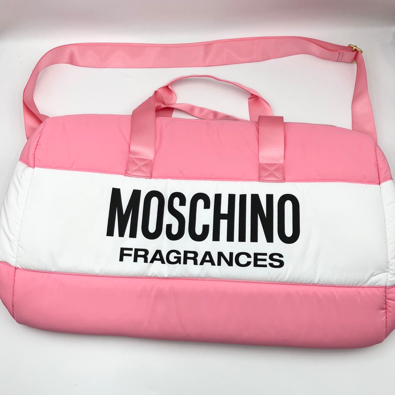 MOSCHINO　モスキーノ　ボストンバッグ　u6758a MOSCHINO モスキーノ ボストンバッグ u6758a モスキーノ