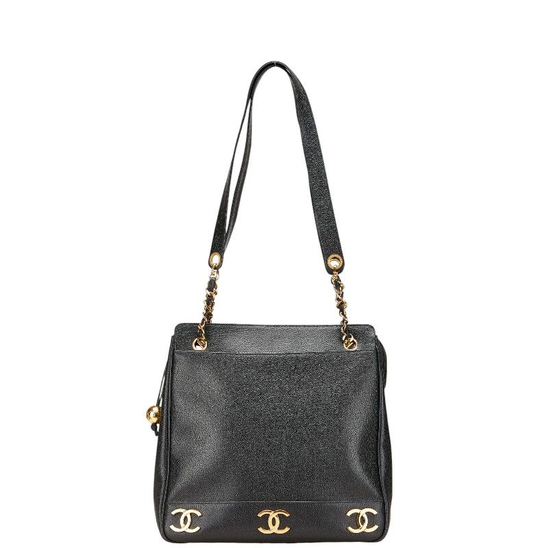 シャネル トリプル ココマーク キャビアスキン ショルダーバッグ Amazon | [CHANEL] (シャネル) 肩掛け ヴィンテージ CCトリプル