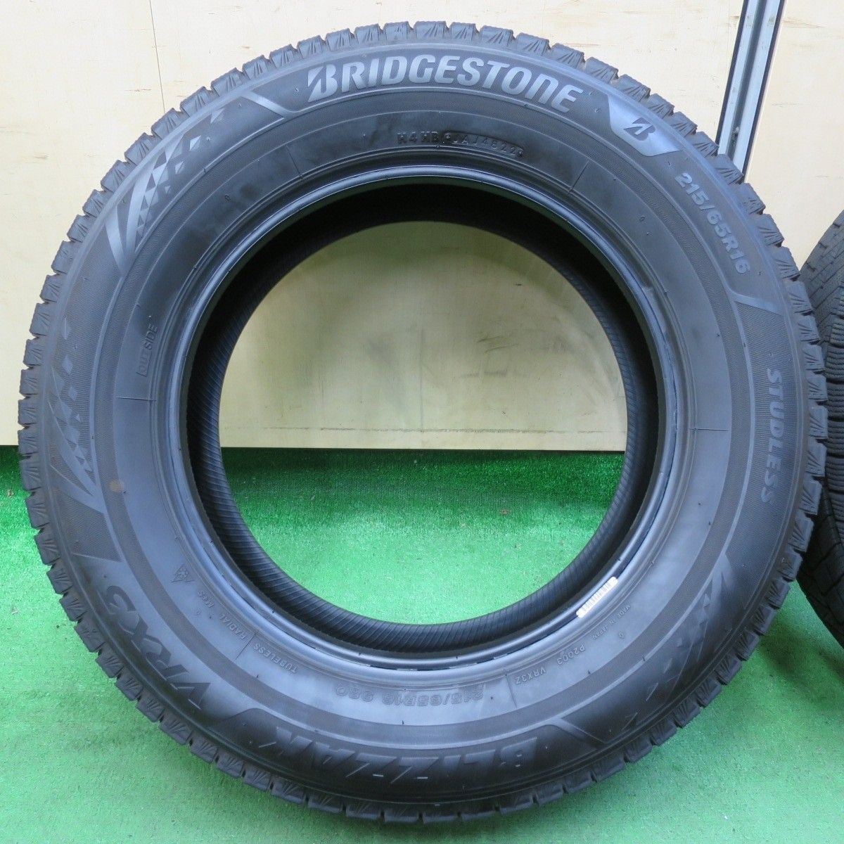 バリ溝 ブリザック 215/65R16 スタッドレス 4本 アルミホイール