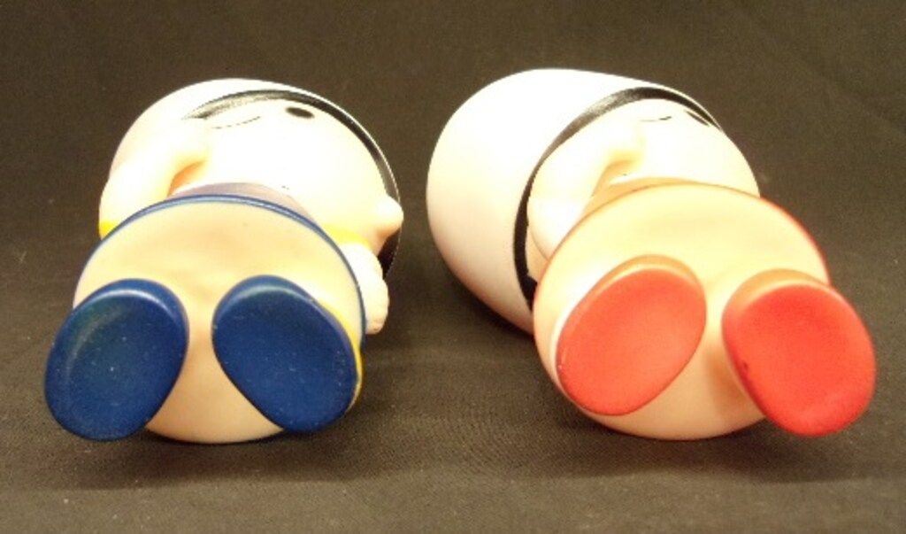 リョーユーパン ソフビ人形 リョーちゃんユーちゃん 2体セット H100mm