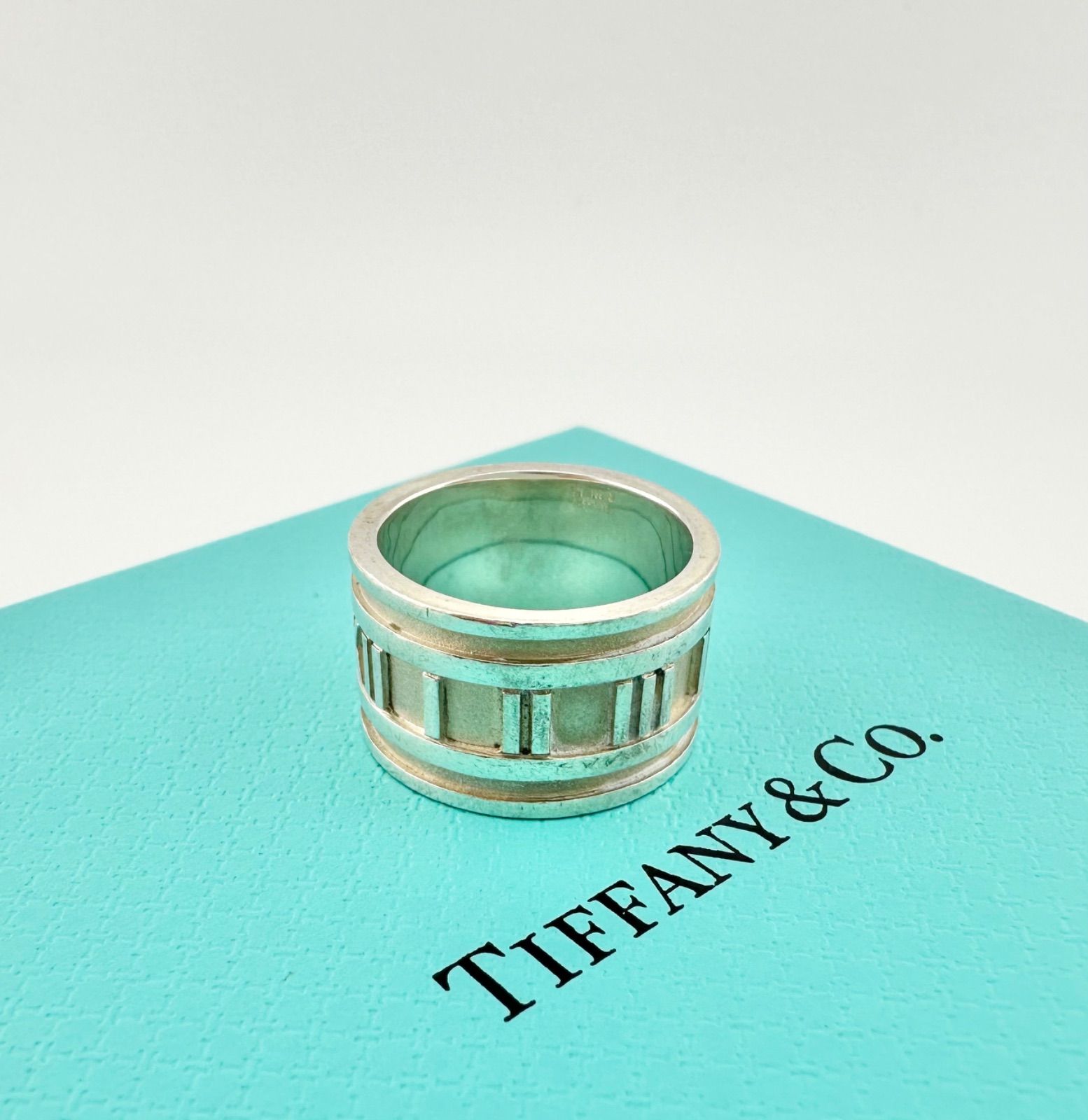 TIFFANY&Co.ティファニー アトラスリング9.5号 - メルカリ