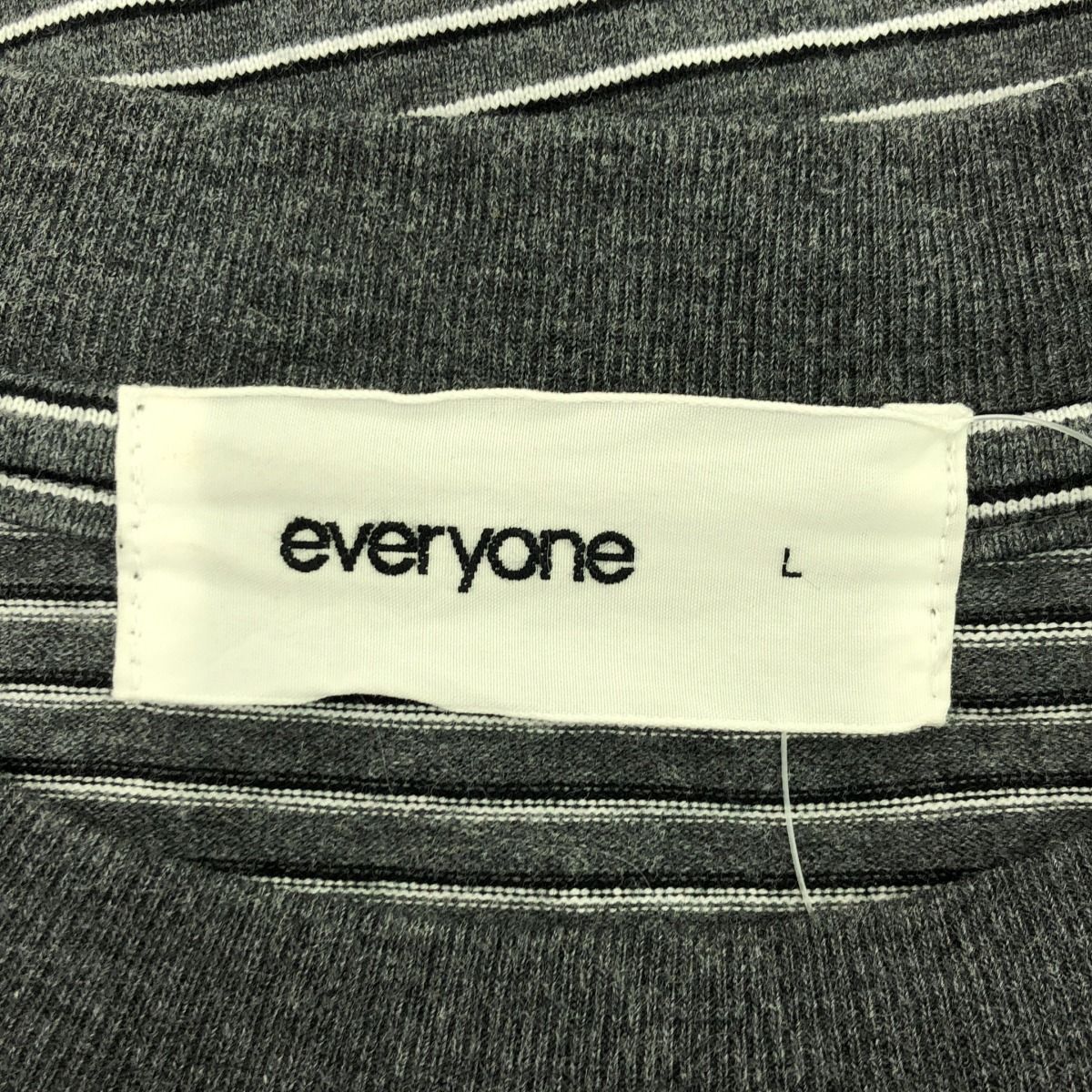 everyone エブリワン 23SS ボーダーロングスリーブTシャツ EV23-CS07 