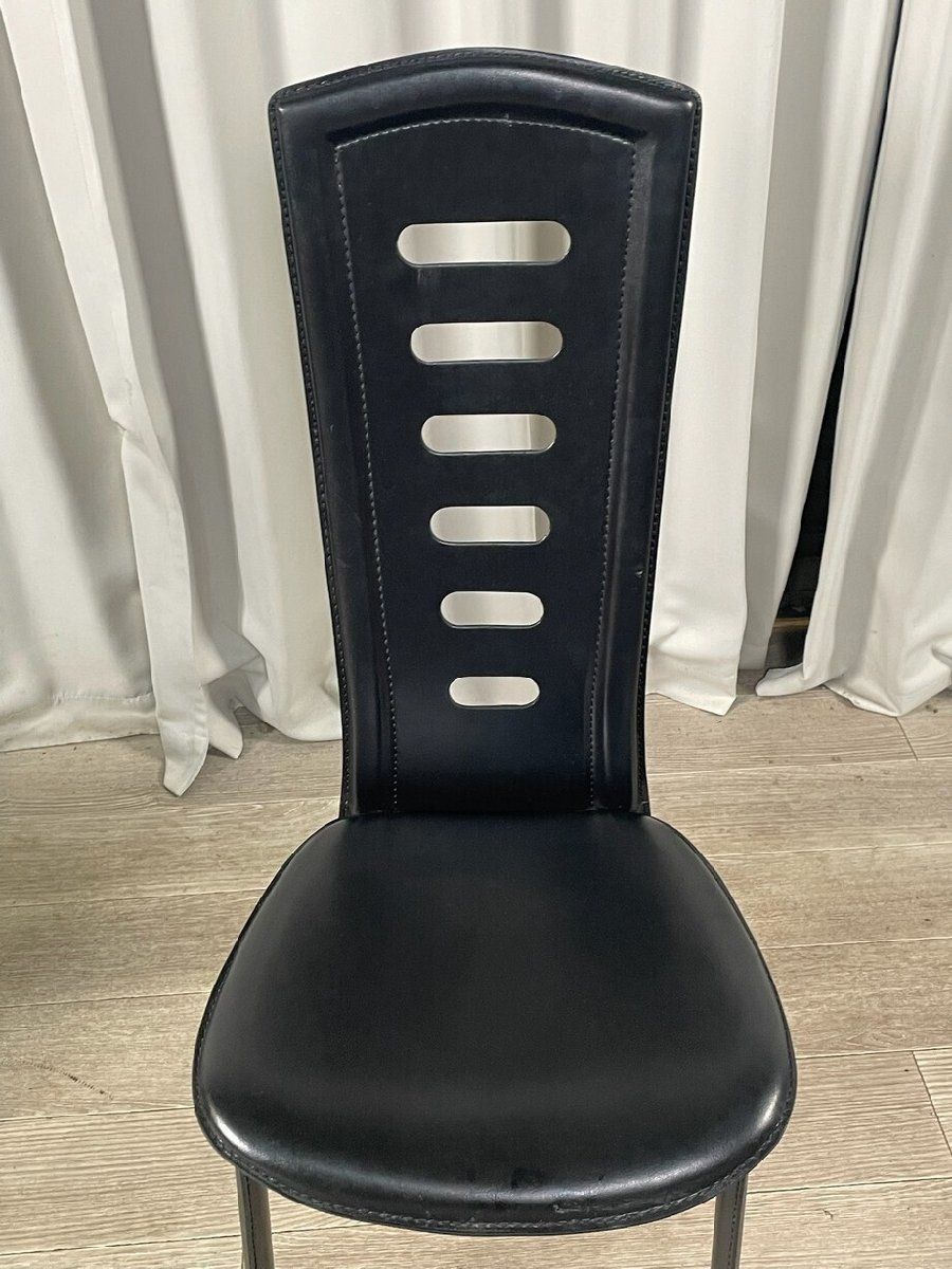 GS62 IDC 大塚家具 ダイニングチェア 2脚セット ハイバック 椅子 8339