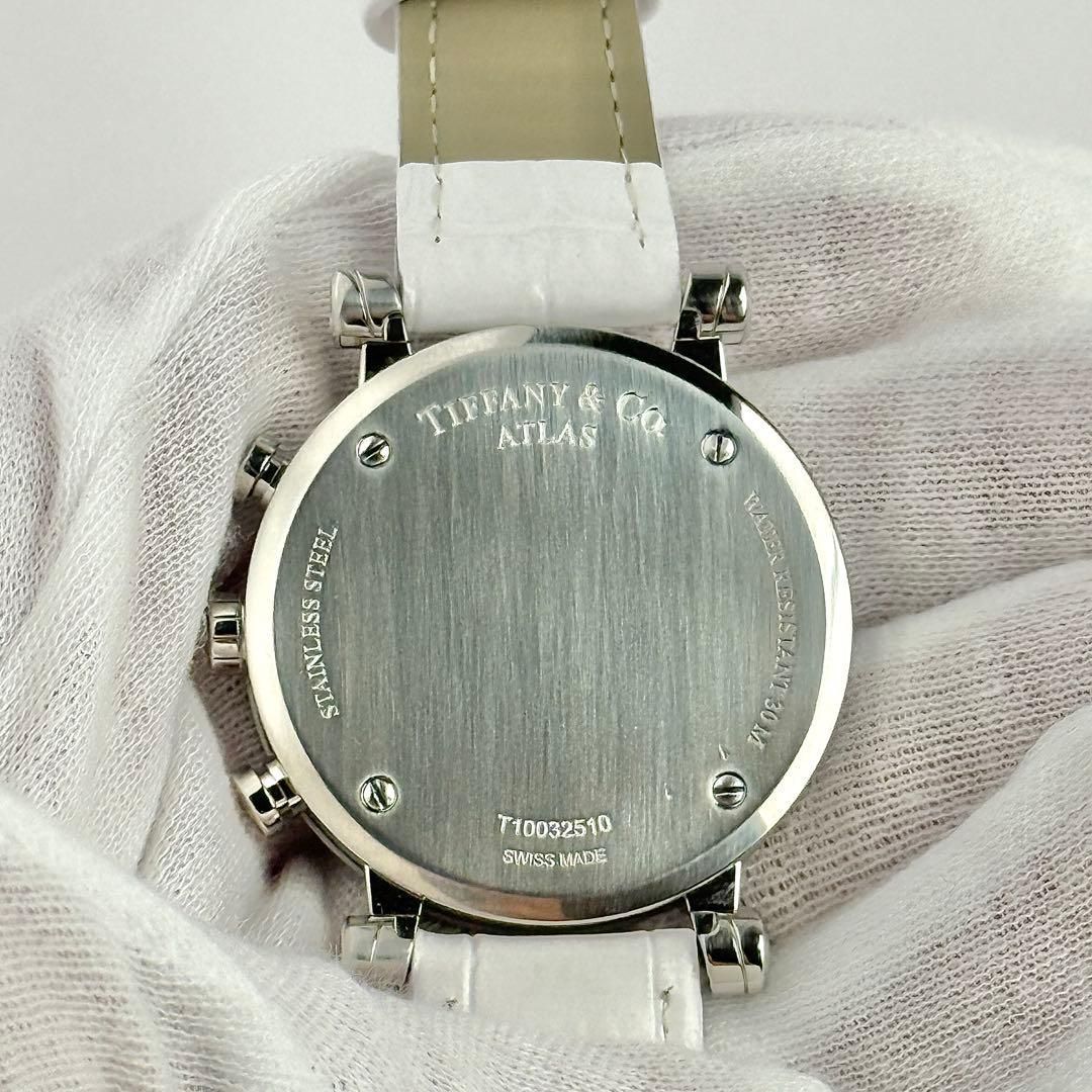ティファニー アトラス クロノグラフ ベルト 男女兼用 電池 578 NICORILABO_COM