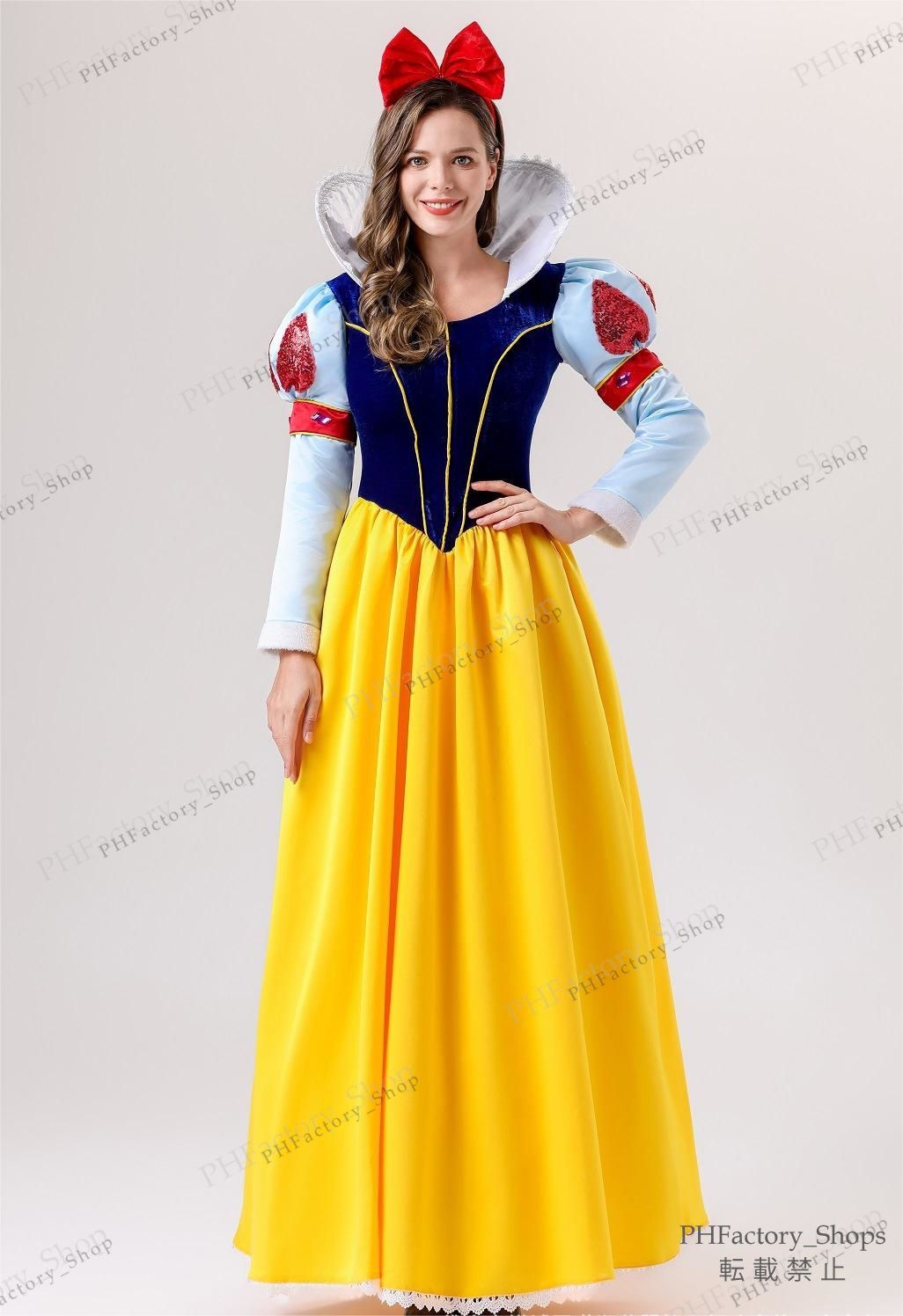 白雪姫　ワンピース　コスチューム　大人用 白雪姫 ワンピース コスチューム 大人用 白雪姫 ワンピース 大人