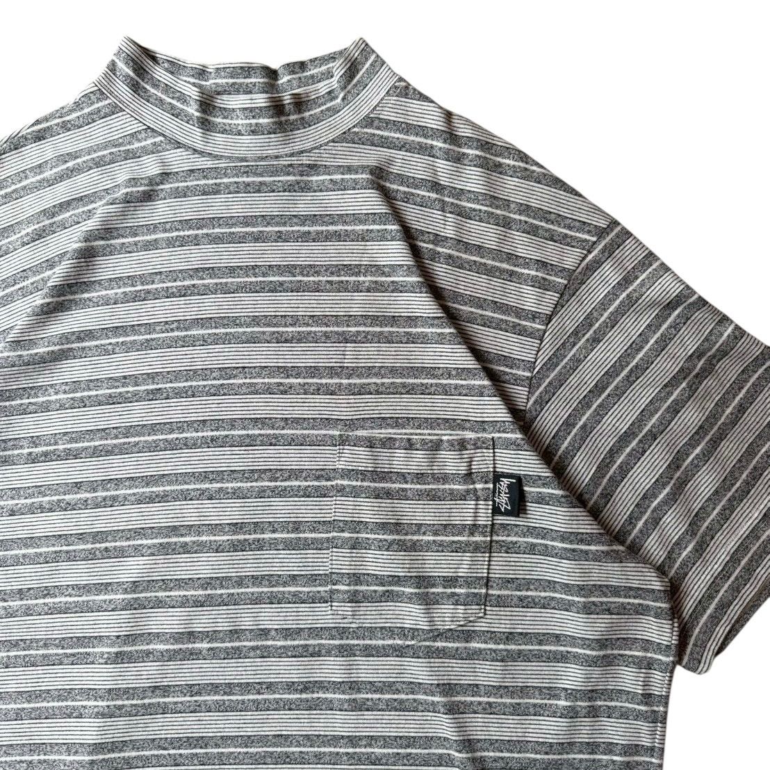 S.H.Figuarts 仮面ライダーローグ　新品未開封 80's〜 Stussy Border Mock Neck t-shirt