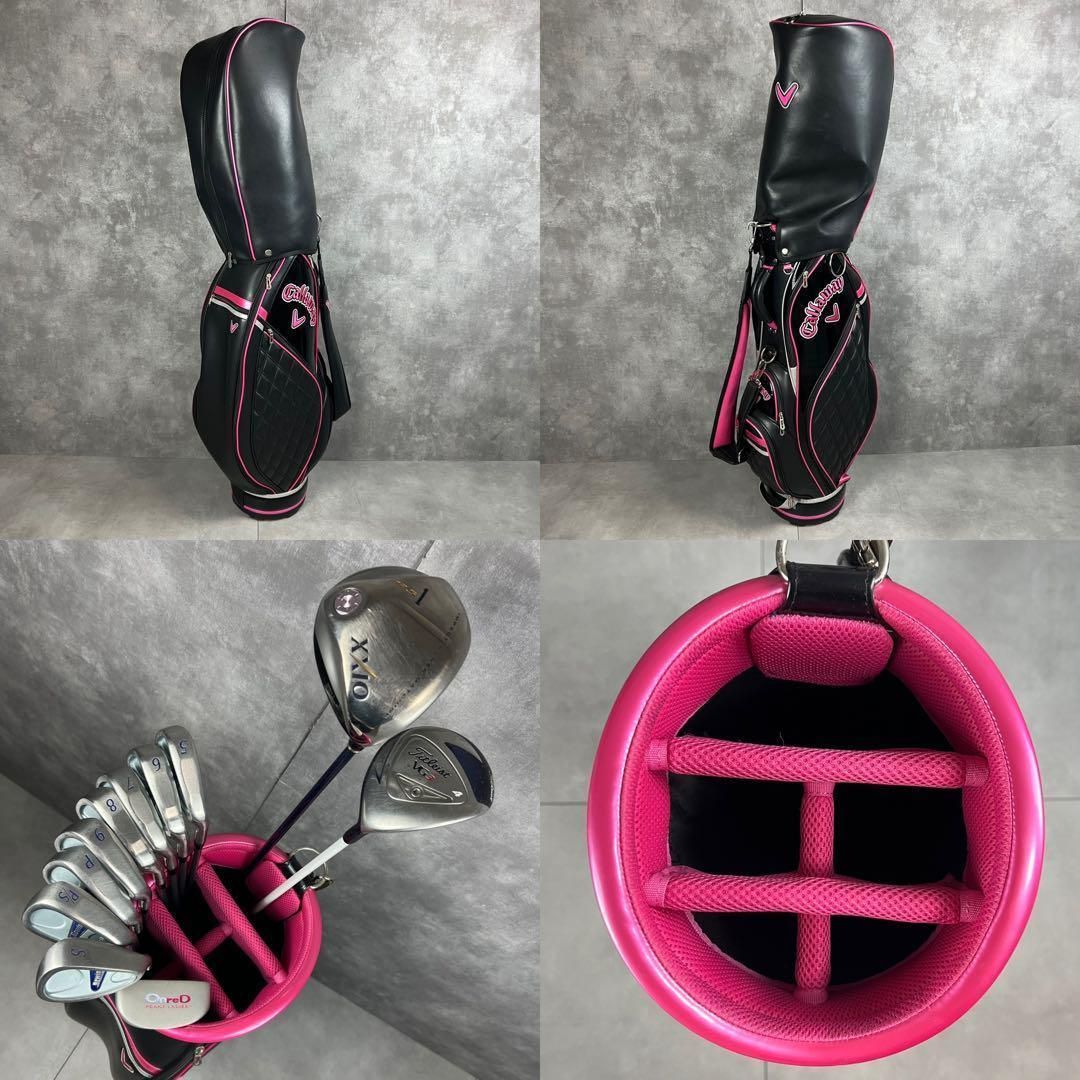 キャロウェイバッグ ゼクシオ タイトリスト レディースゴルフ11