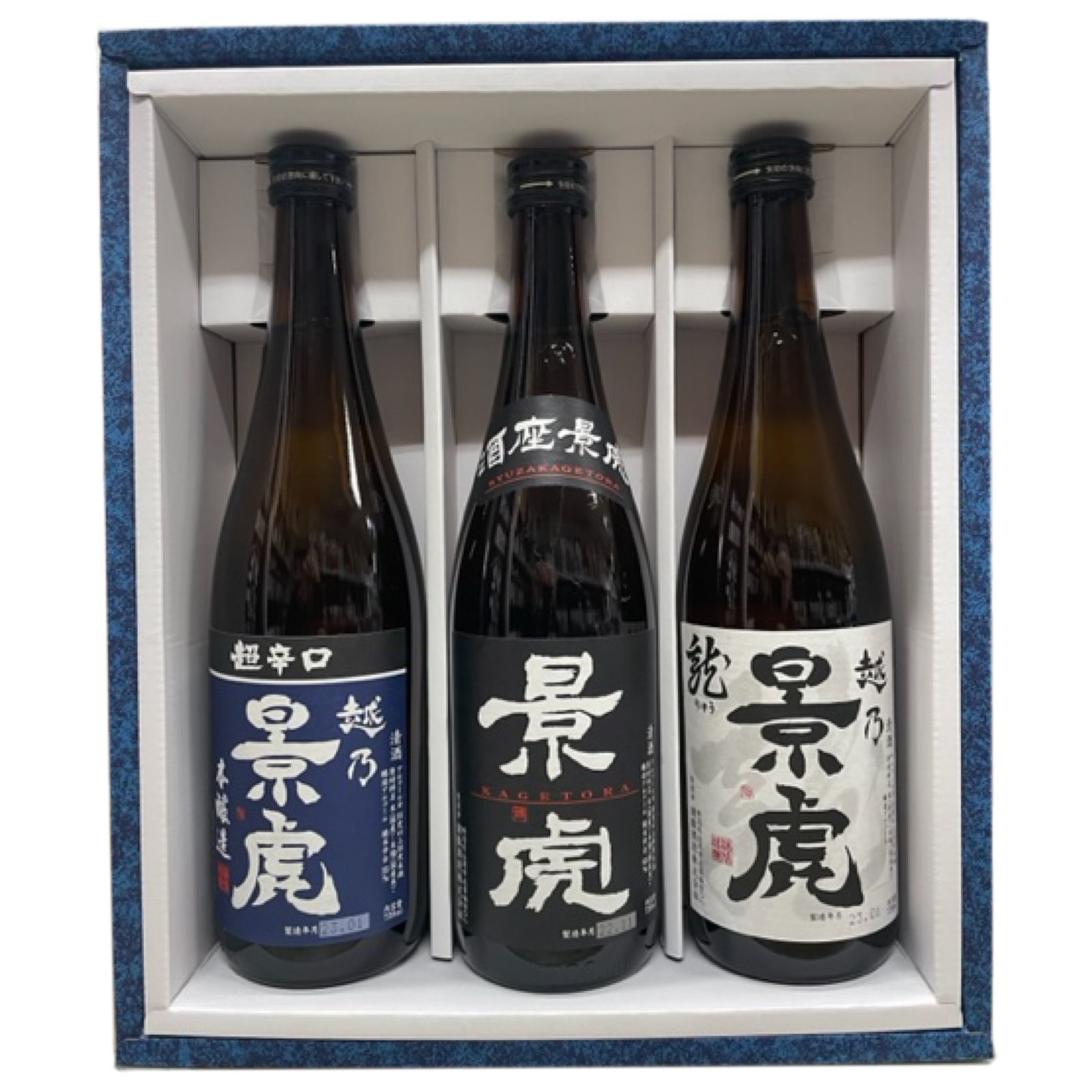 ☆日本酒 正規特約店 越乃景虎 超辛口本醸造○龍○酒座景虎 720ml 3本化粧箱入 御歳暮 御歳暮ギフト - メルカリ