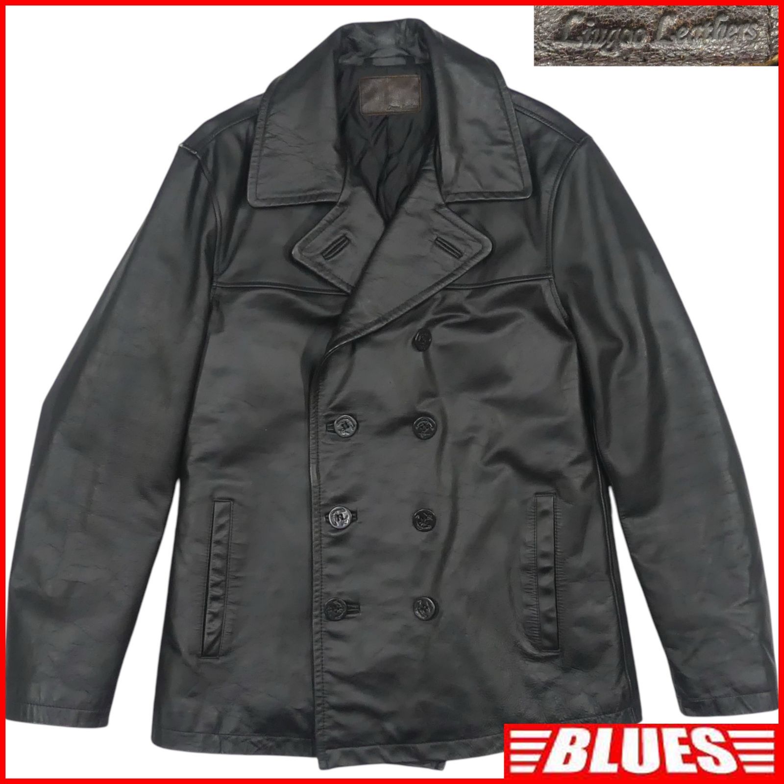 LIUGOO LEATHERS リューグーレザーズ Pコート ピーコート レザー 馬革 