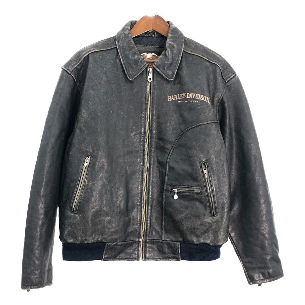 90年代 HARLEY DAVIDSON ハーレーダビッドソン シングルレザー 