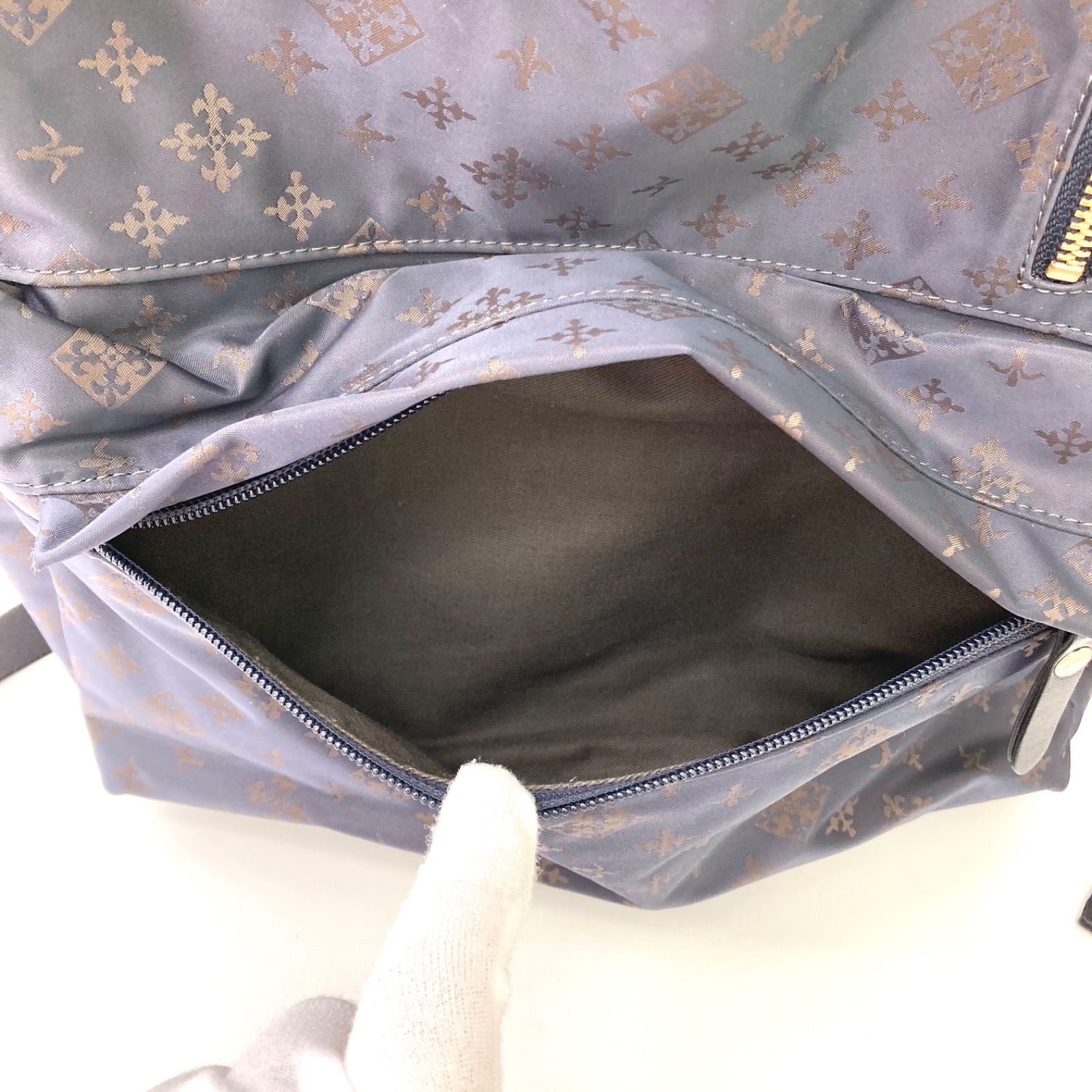 Russet】美品 ラシット リュックサック バックパック パープル