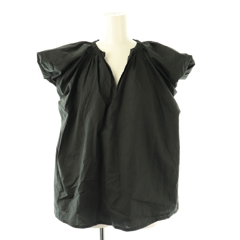 CELERI 2024SS COTTON PUFF ブラウス　黒　美品 CELERI 2024SS COTTON PUFF ブラウス 黒 美品 - メルカリ