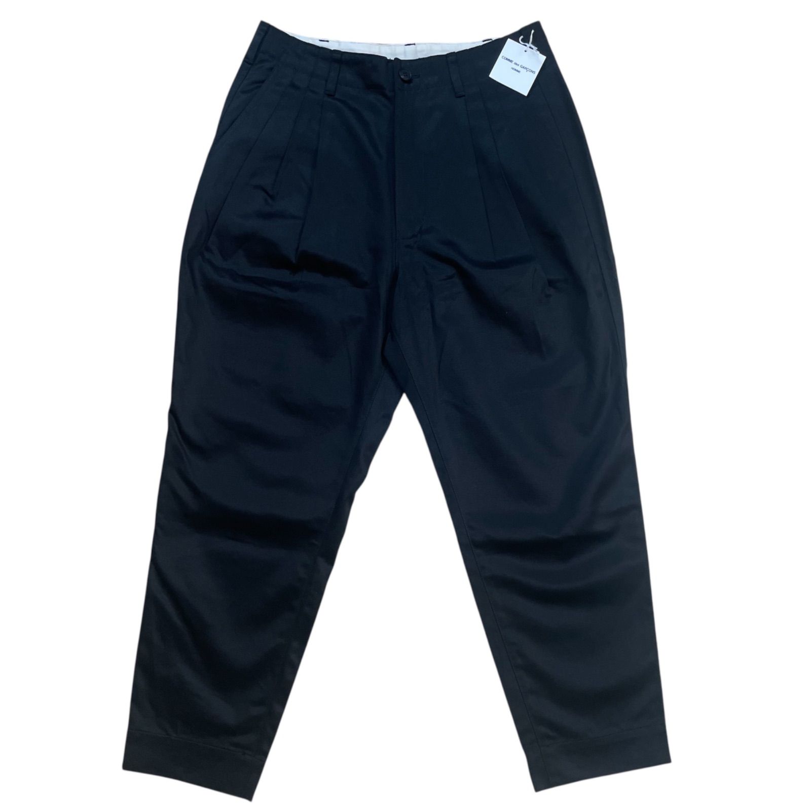 COMME des GARCONS HOMME ブラック チノパン Sサイズ COMME des