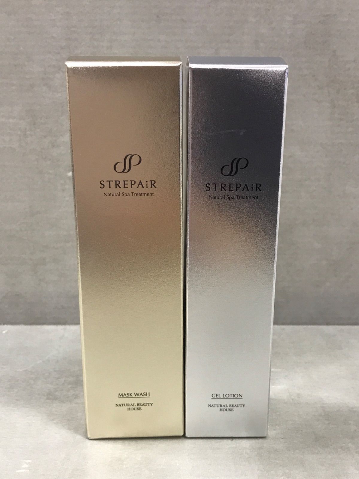 D983 STREPAIR ストレピア マスクウォッシュ 50g + 薬用美白ゲルローション 30ml 2個セット