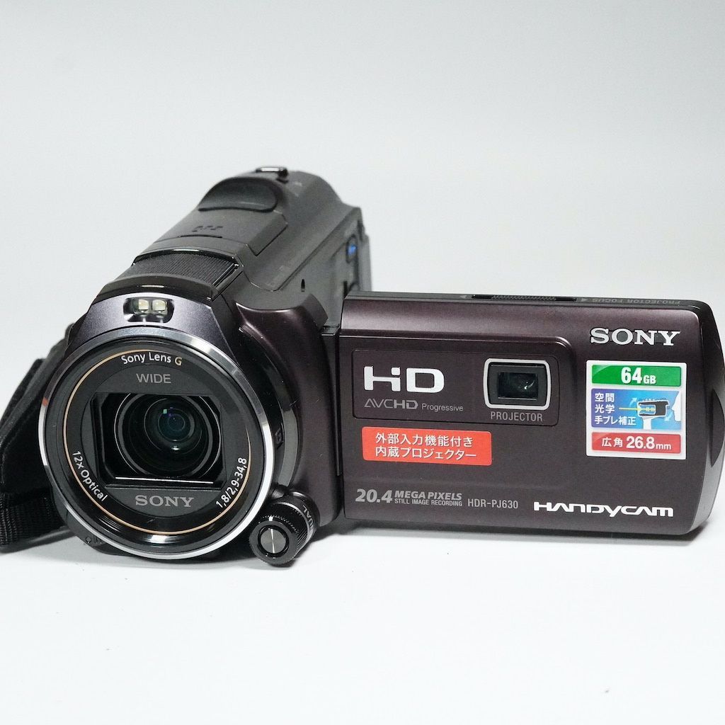 ソニー ハンディカム HDR-PJ630V ブラウン SONY HDR-PJ630V 価格比較 - 価格.com