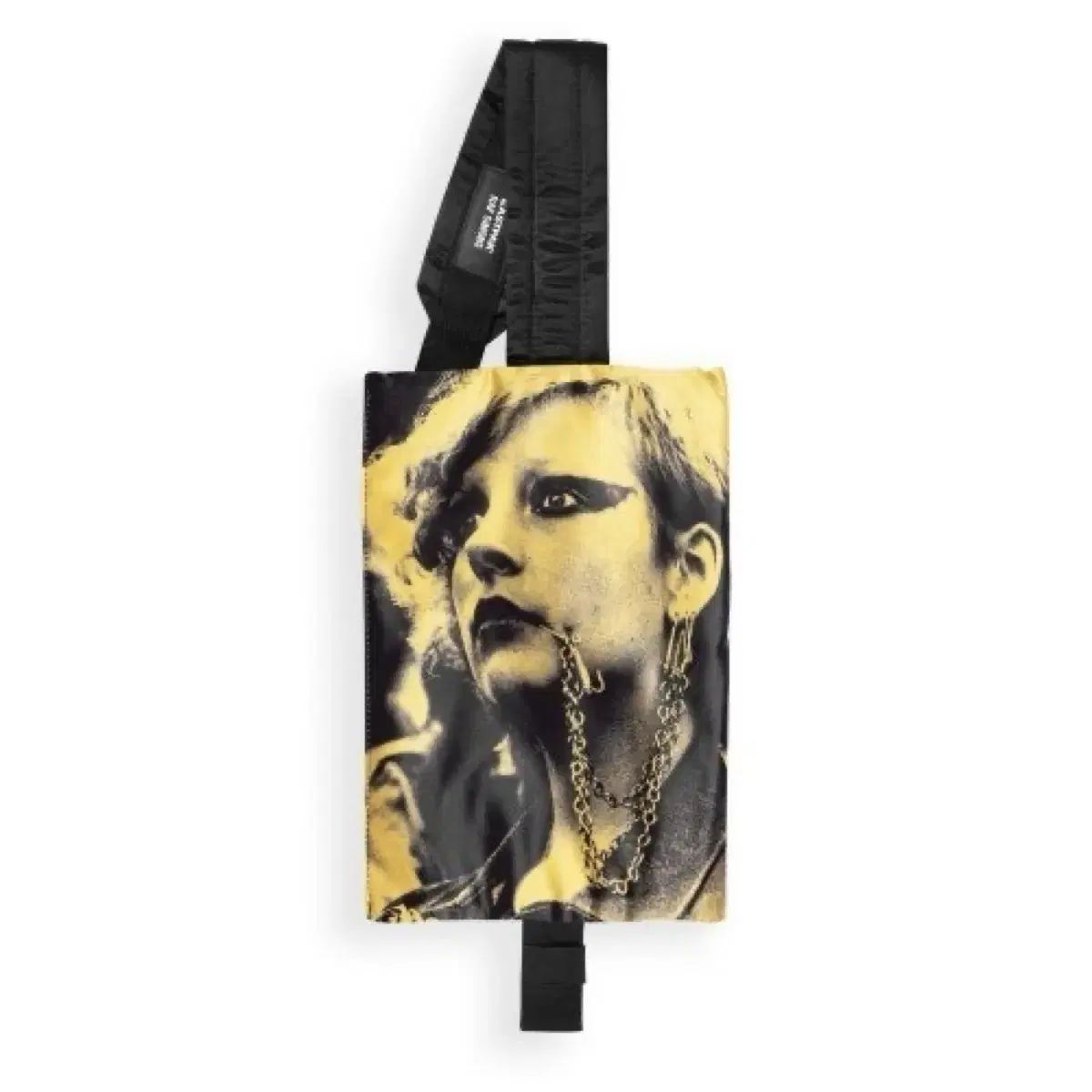 1回着用 RAF SIMONS ラフ シモンズ x EASTPAK イーストパック ポスター ウェストバッグ