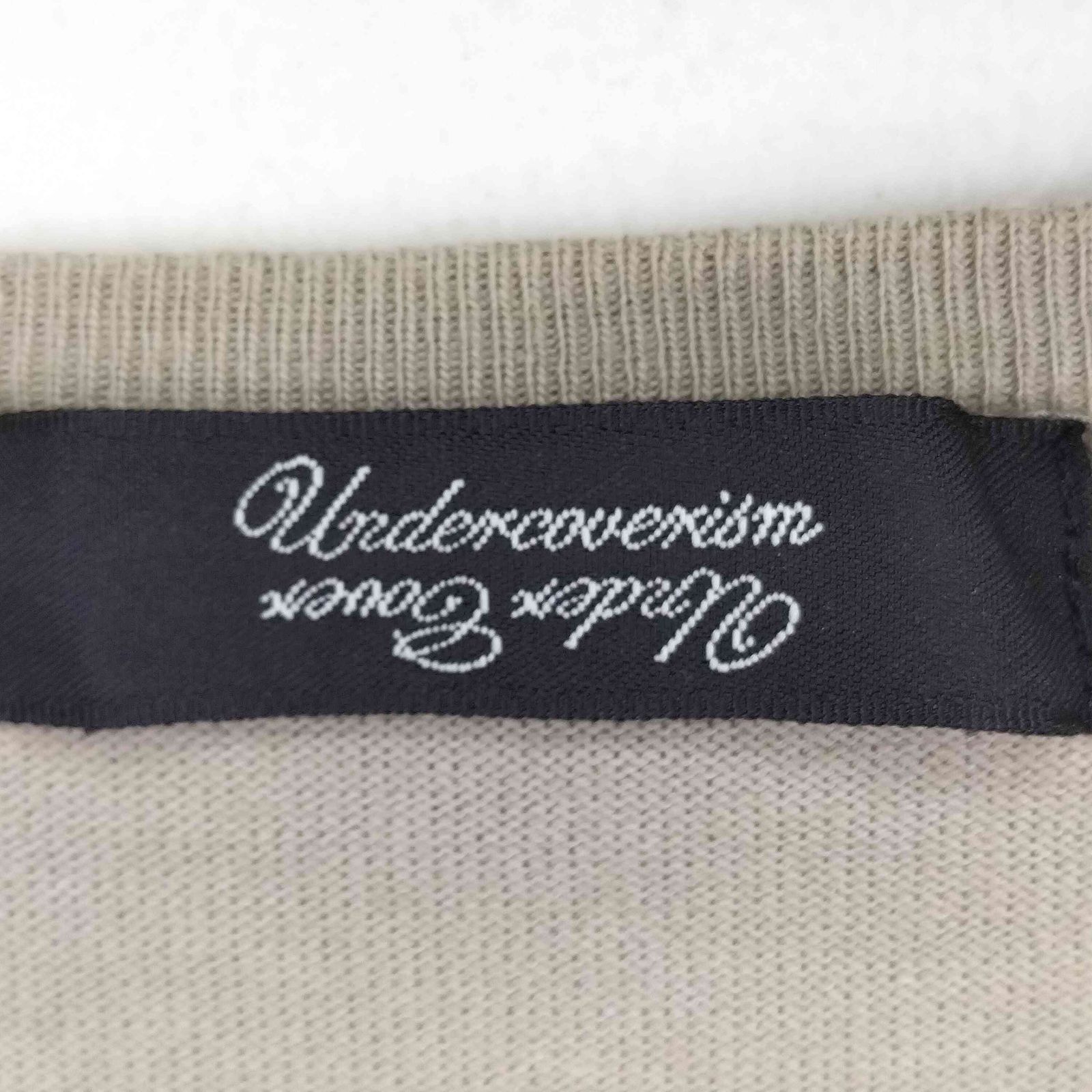 アンダーカバーイズム　ラグラン　カットソー アンダーカバーイズム UNDERCOVERISM 11SS UNDERMAN期 フロント