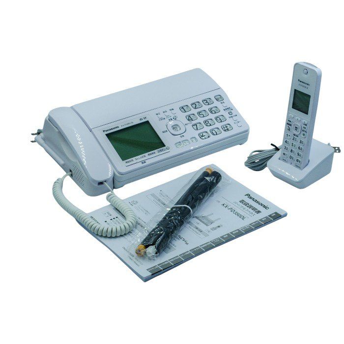 パナソニック　KX-PW308-W FAX 電話機 Panasonic パナソニック KX-PW308-W おたっくす 電話機 親機 FAX