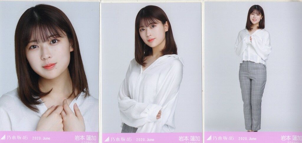 乃木坂46 WEBSHOP限定 岩本蓮加 2020.Juneシアーブラウス 3種