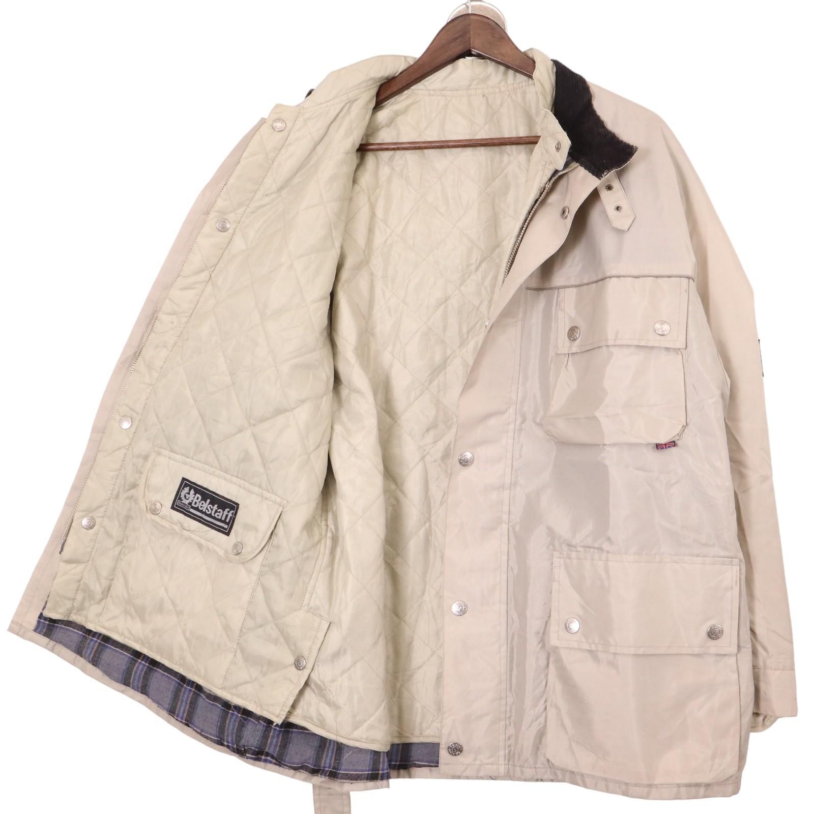 Belstaff ベルスタッフ トライアルマスター ジャケット ベージュ (メンズ 2XL) 中古 古着 A0080