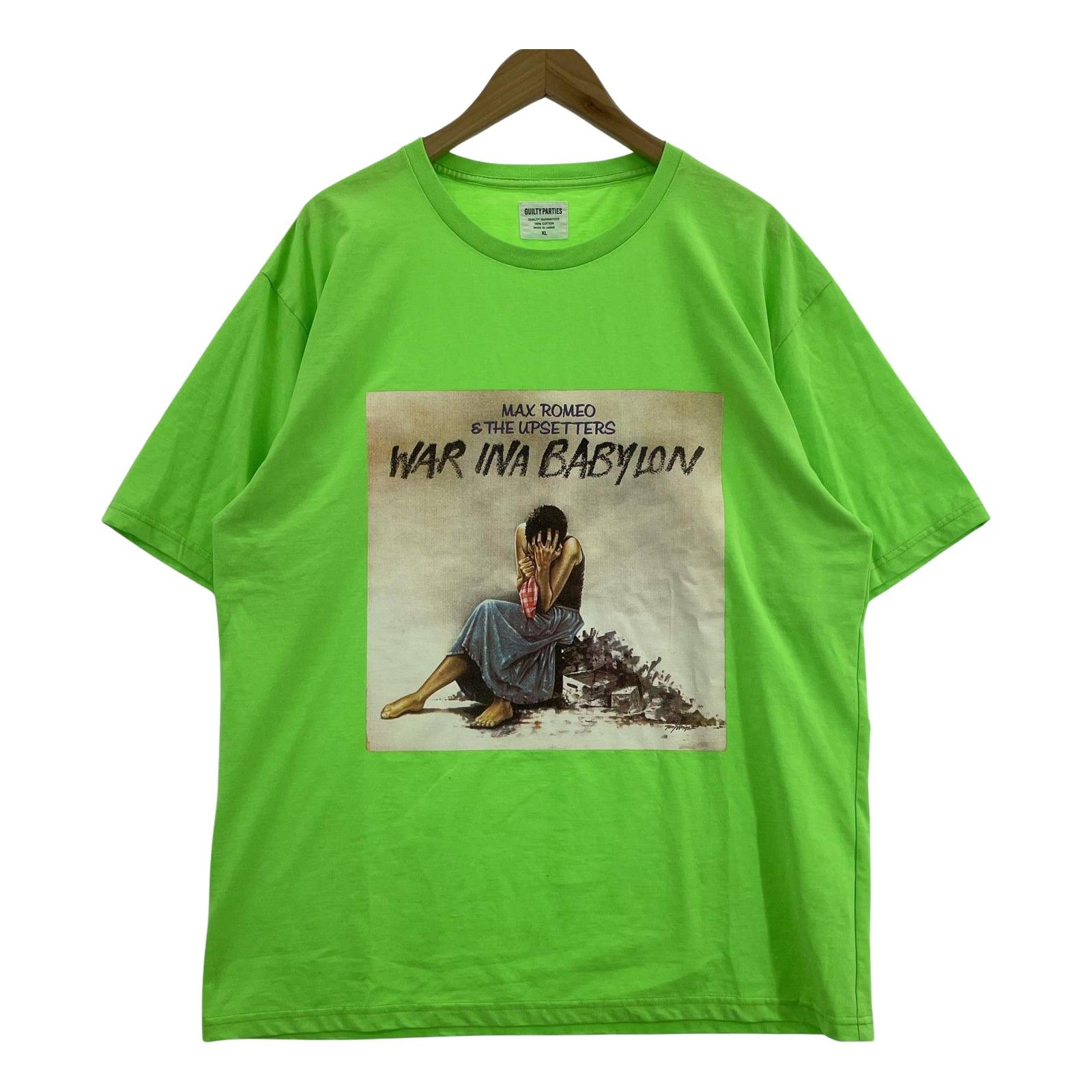 WACKO MARIA WAR INA BABYLON Tシャツ グリーン XL - メルカリ