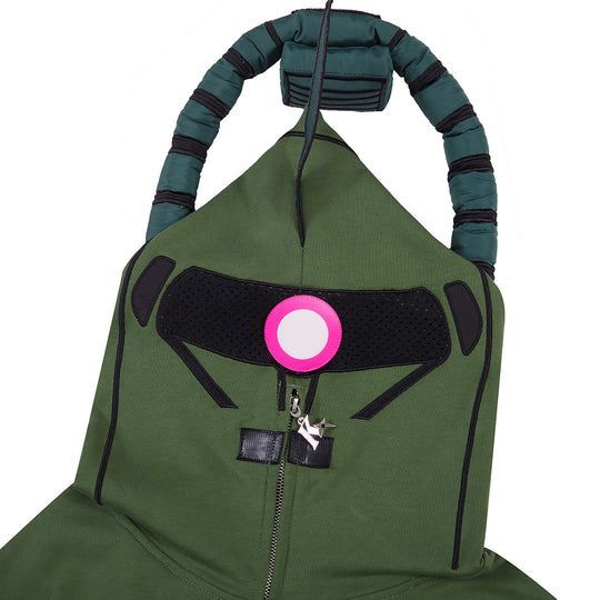 KaKazzy】ガンダム ザク フルジップ パーカー 男女着用可 ユニ