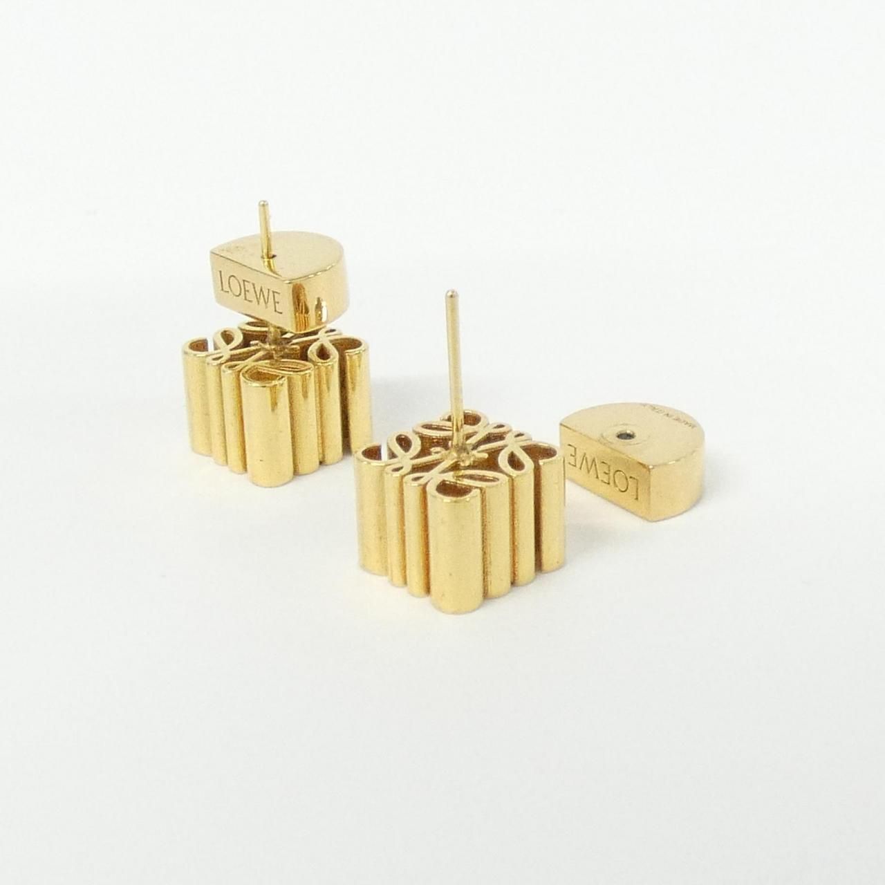 LOEWE ロエベ ピアス アナグラム ゴールド ロエベ アナグラム ピアス