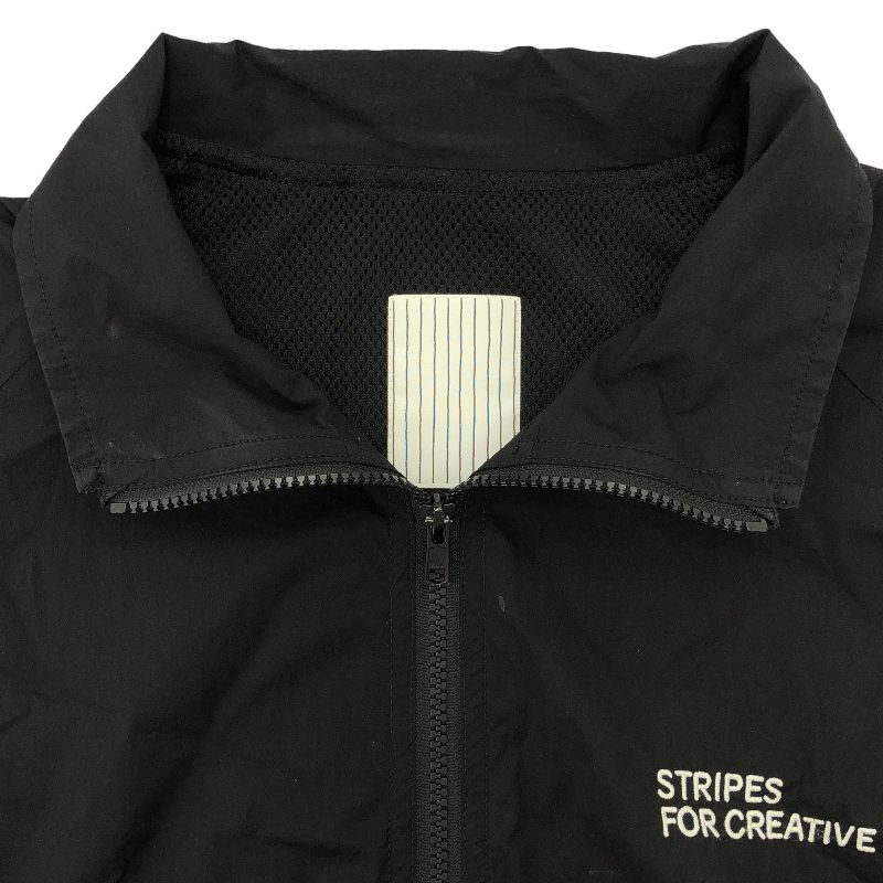 中古】Stripe For Creative STRIPE STITCH JACKET サイズL ブラック