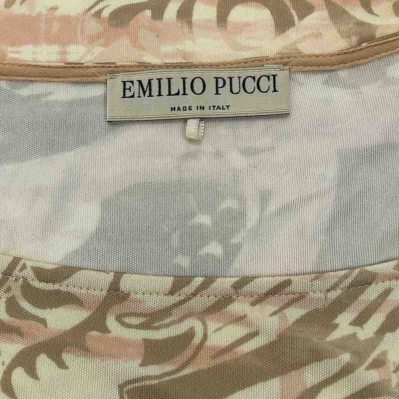 EMILIO PUCCI / エミリオプッチ | 総柄 ストレッチ ロング