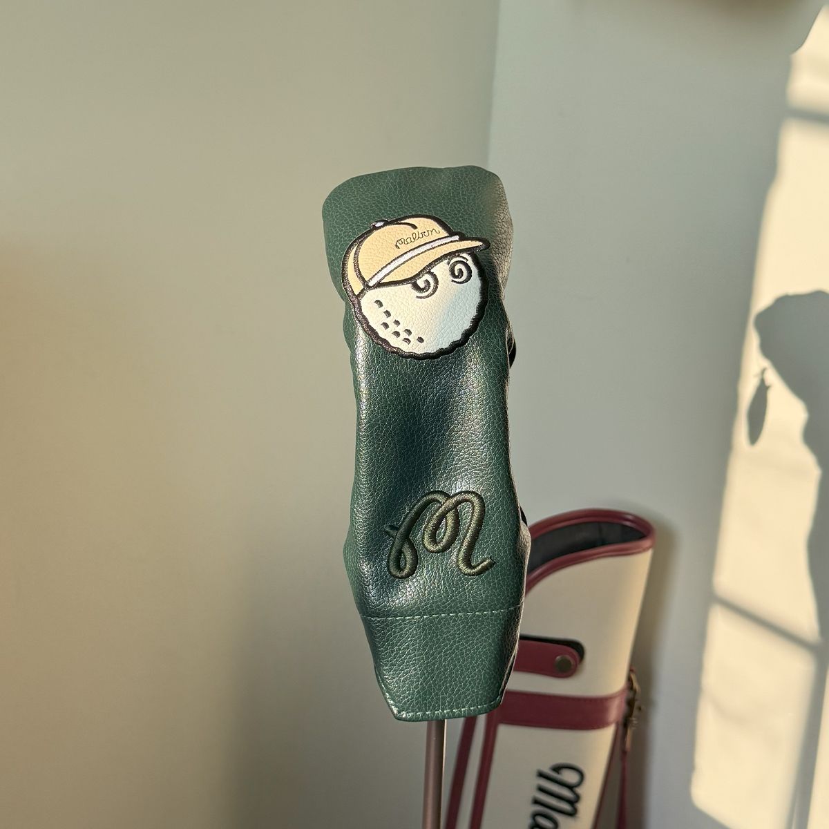 4点セット ヘッドカバー MALBON GOLF グリーン