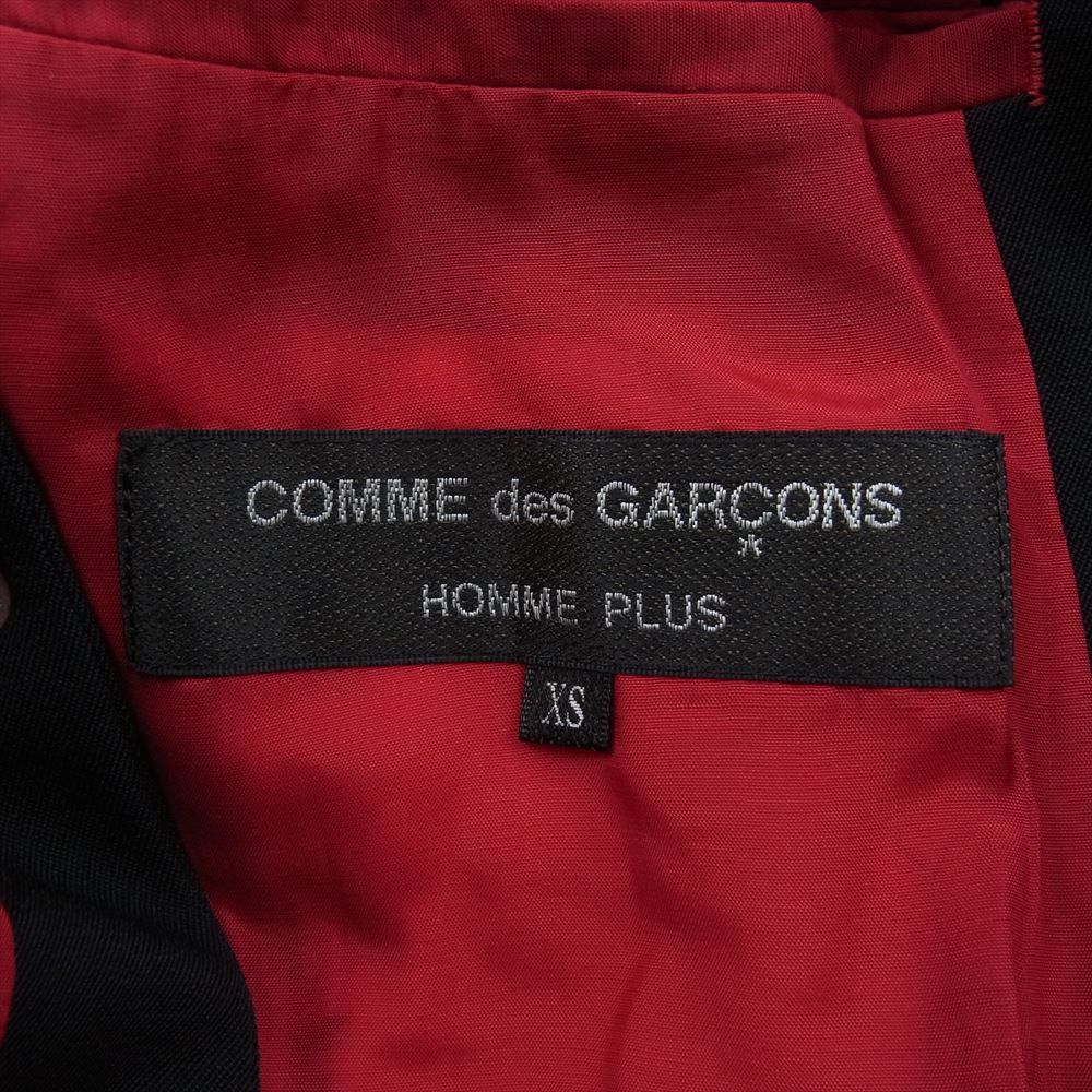 COMME des GARCONS HOMME PLUS コムデギャルソンオムプリュス ジャケット 16AW PR-J038 甲冑期 平和の鎧  カシメスタッズ テーラード ジャケット ブラック系 XS【中古】 - メルカリ