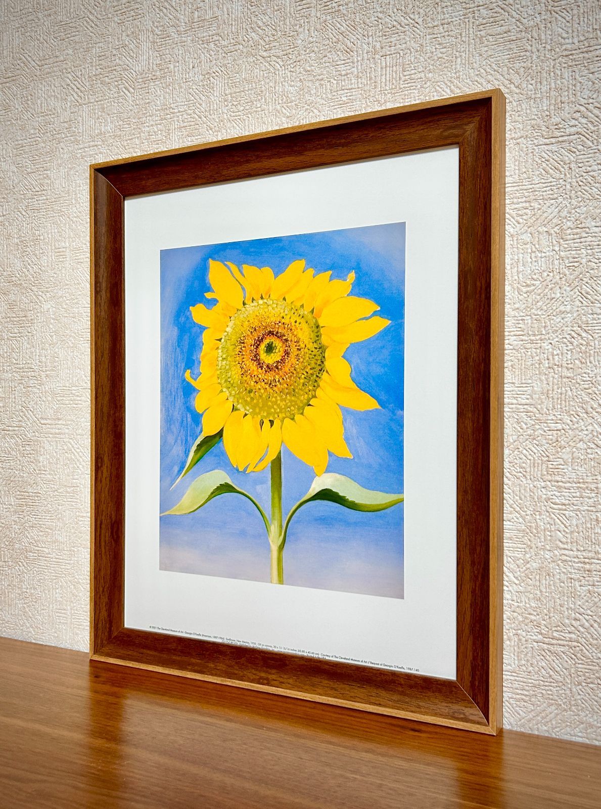 新品☆額縁付アートポスター☆ジョージア・オキーフ☆O'Keeffe