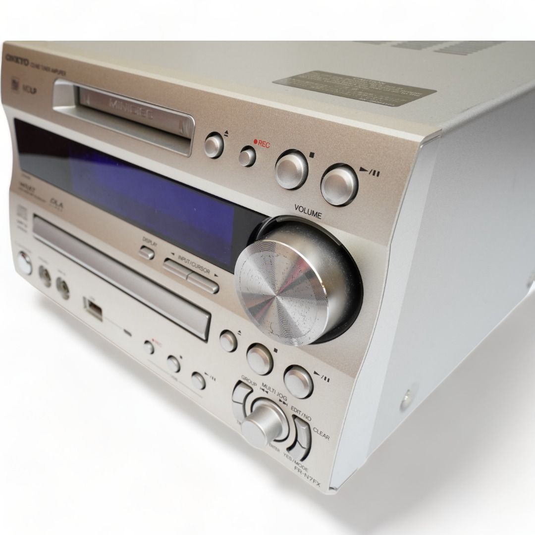 【美品】ONKYO オンキョー FR-N7FX CD/MD/USB コンポ 美品】ONKYO オンキョー FR-N7FX CD/MD/USB コンポ - メルカリ