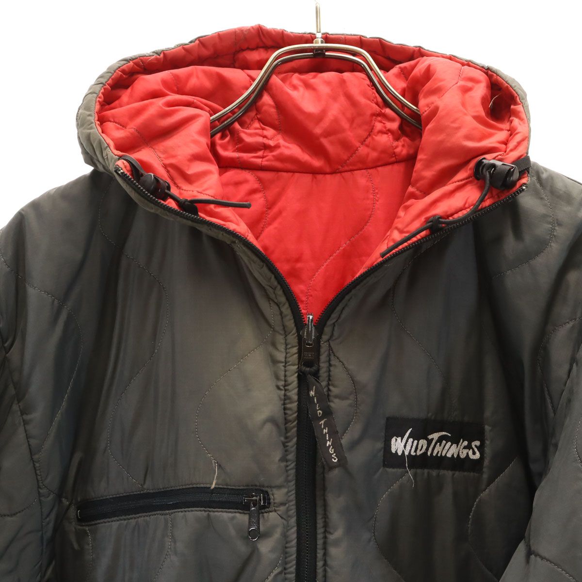 【90s USA製 】WILDTHINGS ワイルドシングス ナイロンジャケット WILDTHINGS ワイルドシングス 90s オールド USA製 リバーシブル