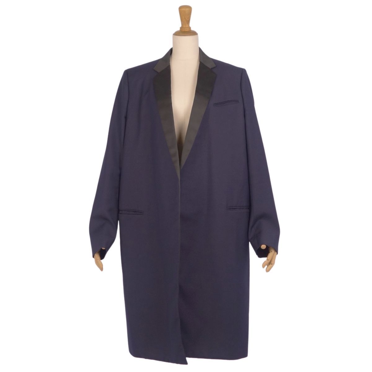 CELINE （セリーヌ）エッグクロンビーコート サイズ34 ブラック CELINE （セリーヌ）エッグクロンビーコート サイズ34 ブラック