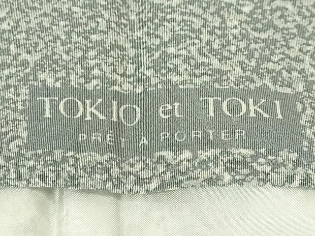 平和屋本店□極上 人間国宝 羽田登喜男 TOKIOetTOKI 訪問着 鴛鴦 花