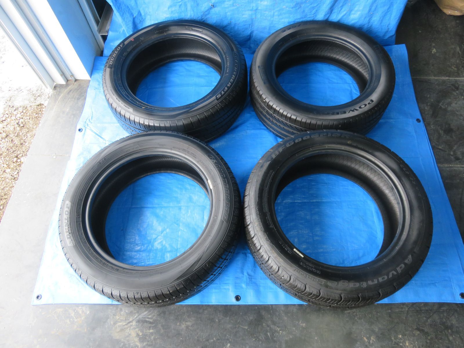 SFC2609|18インチ タイヤ DUNLOP 225|55R18 98V 4本セット 夏タイヤ PIRELLI 225|55R17 97Y 製 タイヤ