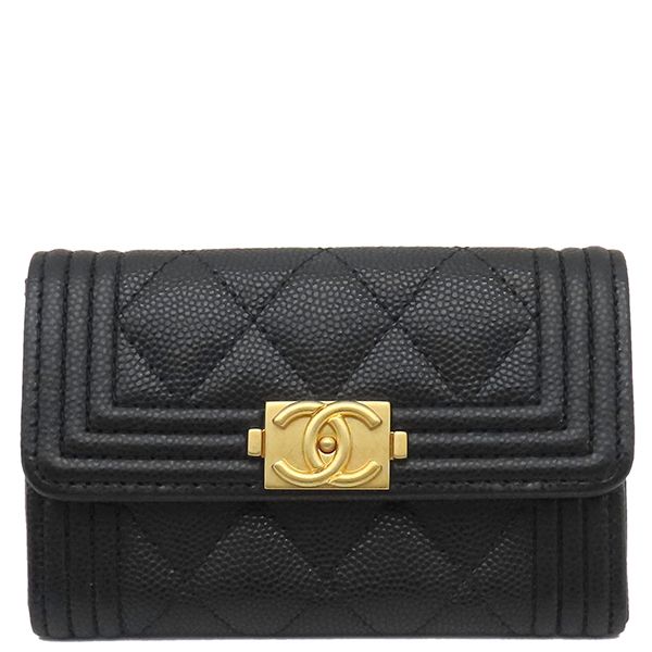 シャネル CHANEL カードケース ボーイシャネル カードホルダー