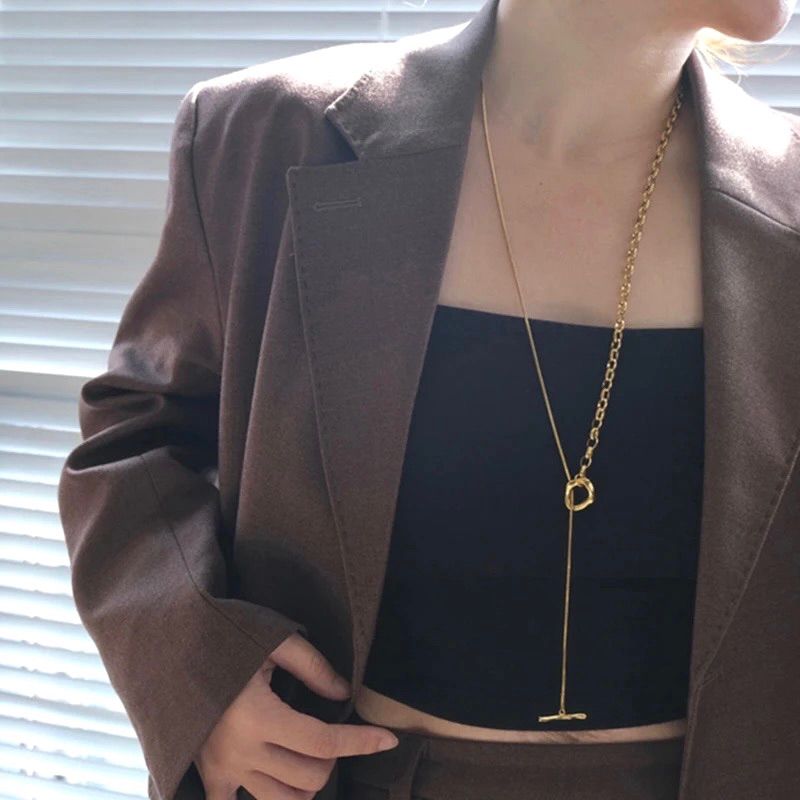 agete ロングネックレス