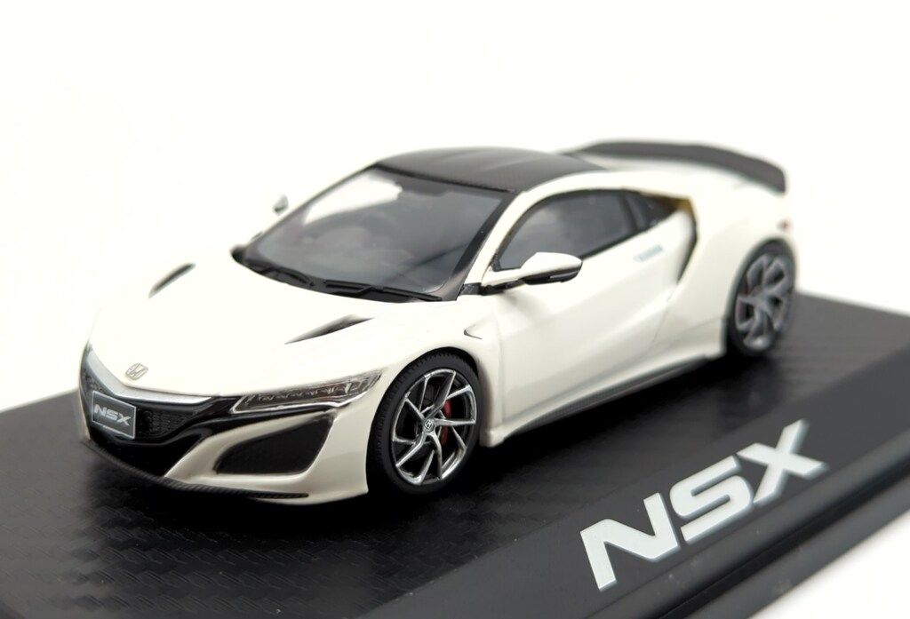 HDC/ホンダコムテック 1/43ディスプレイモデル NSX/130Rホワイト