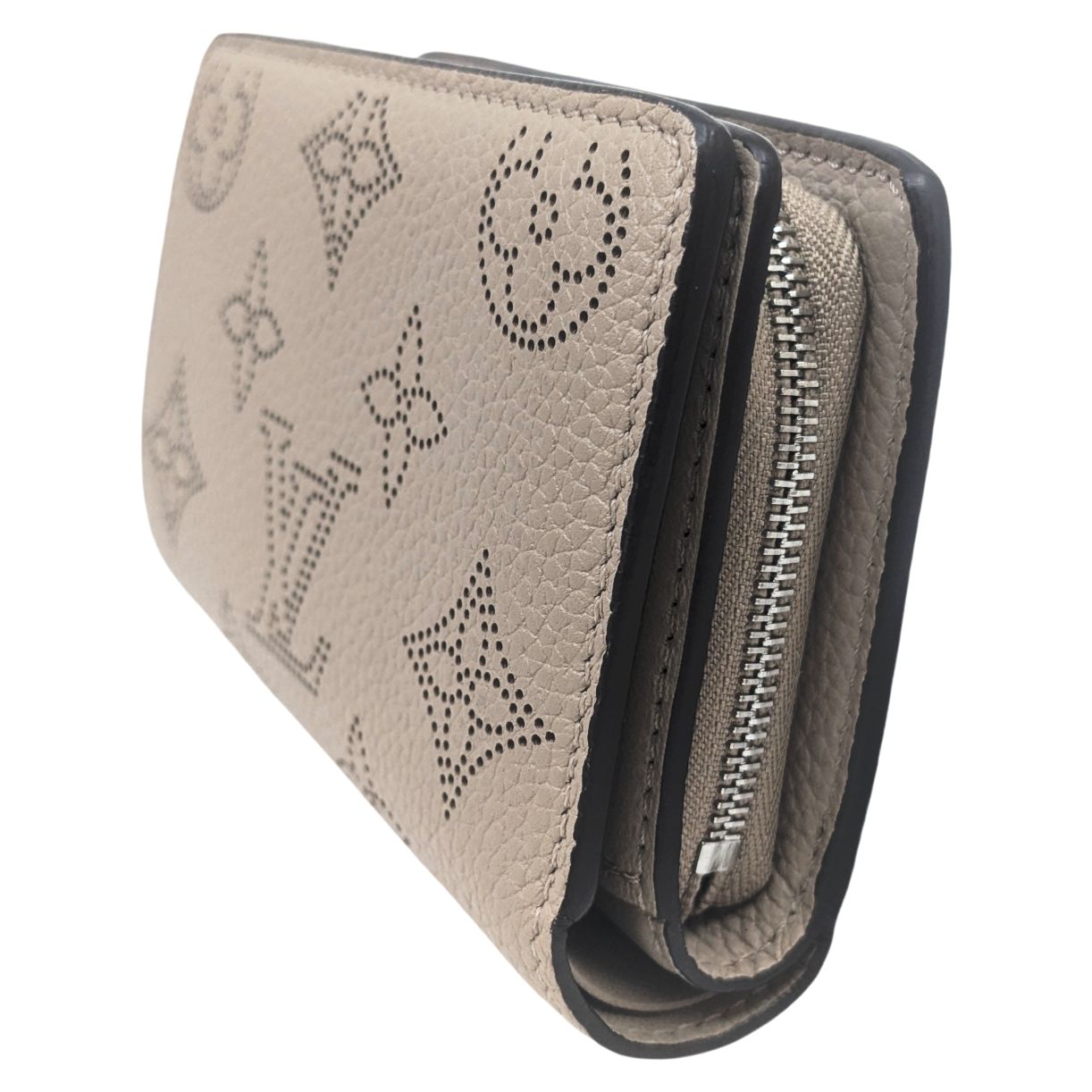 ✨極上美品✨ルイヴィトン モノグラム マヒナ クレア ガレ 二つ折り財布 M25 LOUIS VUITTON 二つ折り財布 マヒナ ポルトフォイユ クレア ガレ 美品