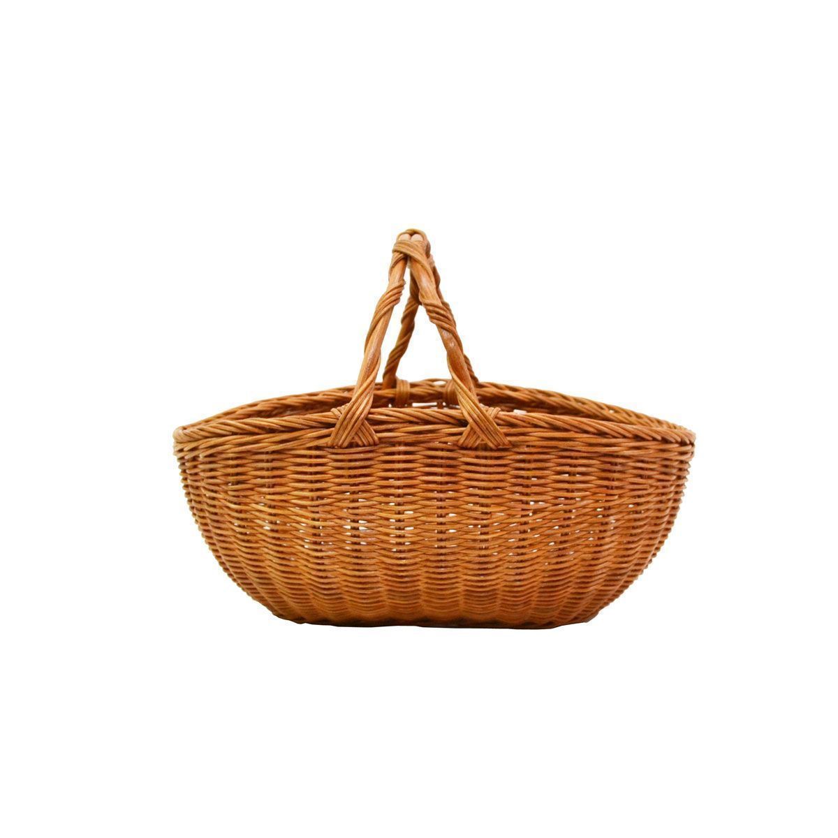 インドネシア製 バスケット 74cm 未使用 インドネシア製 バスケット 74cm 未使用